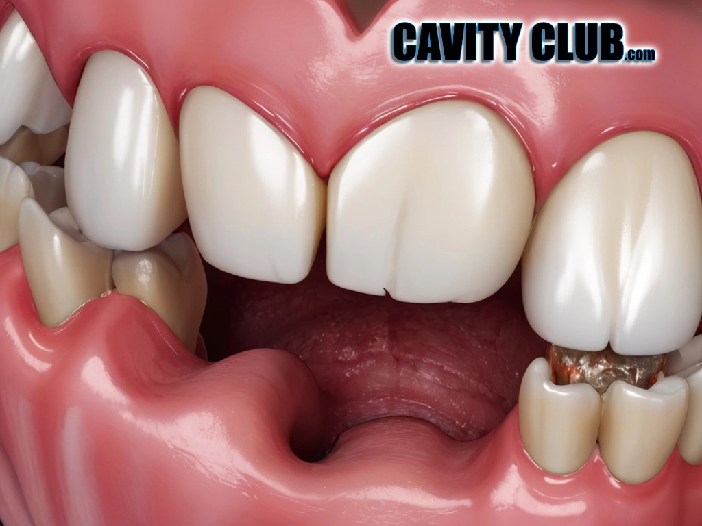 cavity on front tooth affects our appearance 